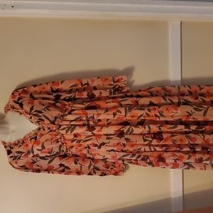Floral Print maxi dress